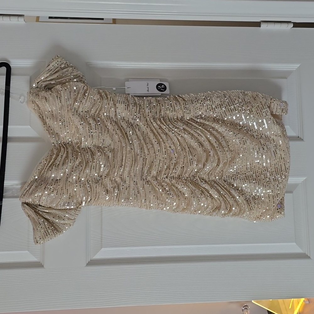 Sequence New years Home coming Christmas petite Teen party dress
